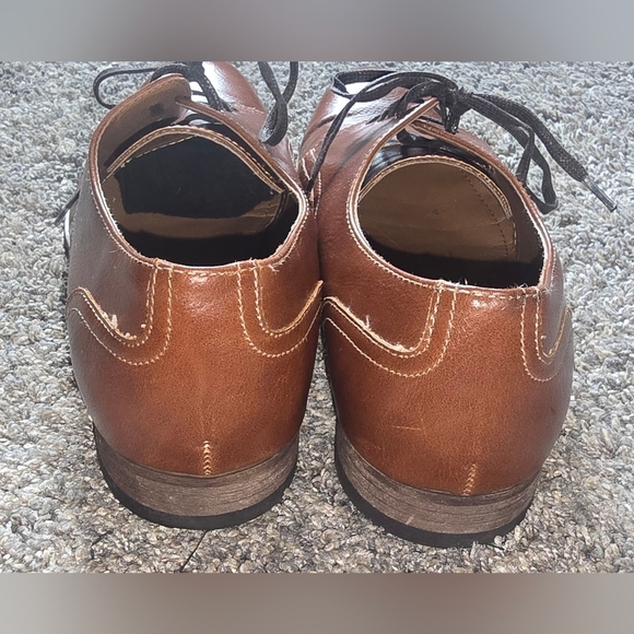 Gordon Rush Men's Oxfords Dress Shoes Lace Up Size 10 Brown - Picture 5 of 10